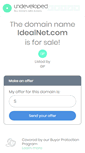 Mobile Screenshot of idealnet.com